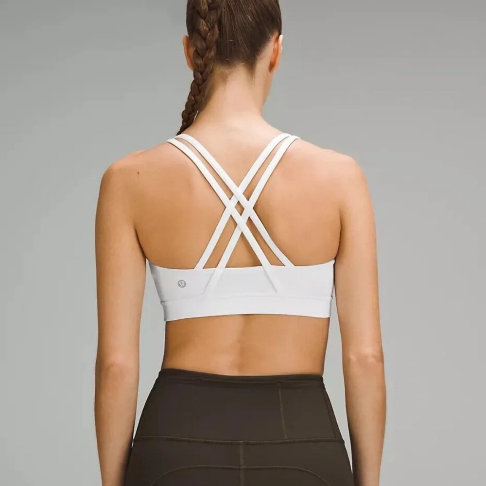 Lululemon Energy Bra for B-D Cups- White 6